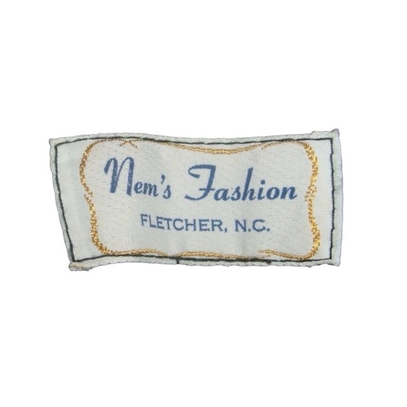 Vintage 80s Nem's Dress Gothic Black & Gold Metallic Lace Wedding Goth ALT egirl - Picture 10 of 12